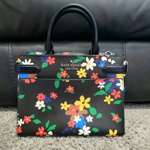 🏷1 DAY SALE🏷LIKE NEW 🌿⚘️Kate Spade Staci Multi Floral Satchel⚘️🌿